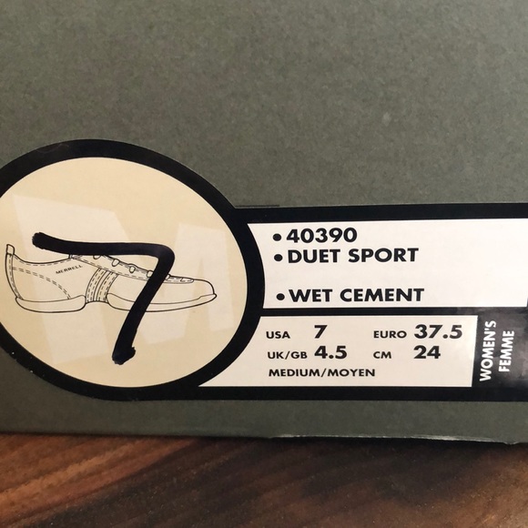 Merrell Duet Sport shoes - size 7 - Picture 6 of 8